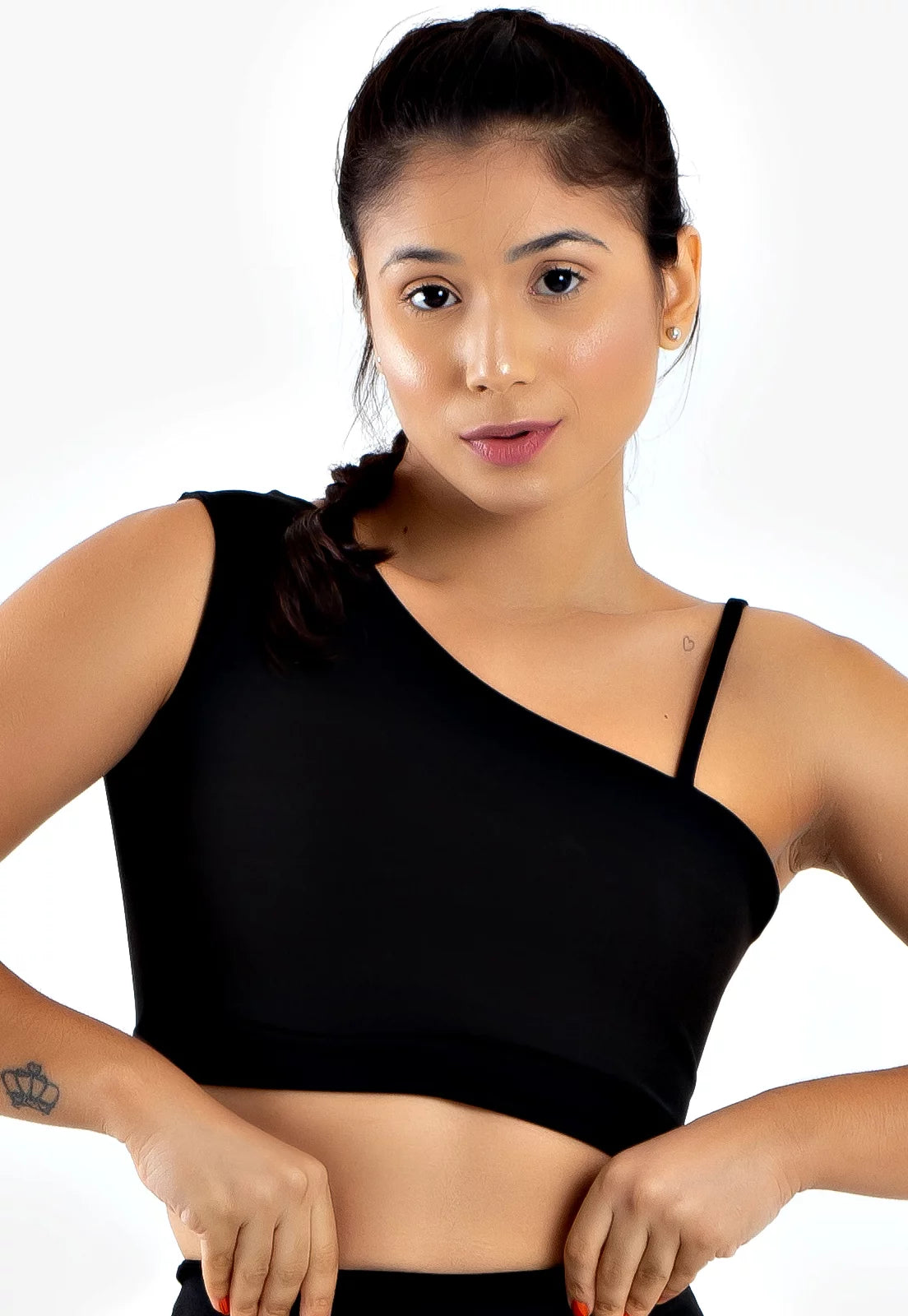 Cropped Metamorfose Alcinha Com Detalhe Nas Costas - Velure Couture