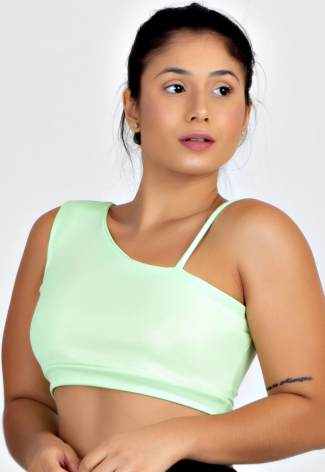 Cropped Metamorfose Alcinha Com Detalhe Nas Costas - Velure Couture