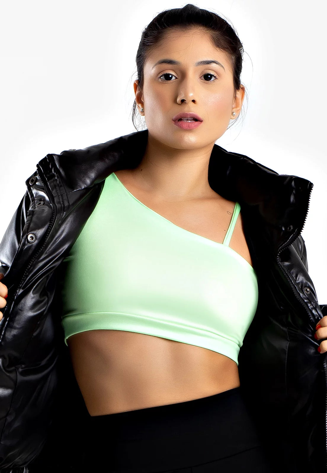 Cropped Metamorfose Alcinha Com Detalhe Nas Costas - Velure Couture